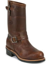 Chippewa Men S Renegade Engineer Boots Steel Toe Tan Engineer Boots Men Leather Shoes Men Mens Leather Boots