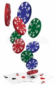 Playing Cards Four Aces And Poker Chips On White Background Stock Photos Poker Chips Cards Poker