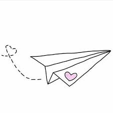 Tattoo Tumblr Drawings Paper Plane Overlays Tumblr