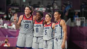 Women's basketball team heads into the knockout rounds of the olympics, at least they won't be accused of having no competition this time. 3bo4rg1azignlm