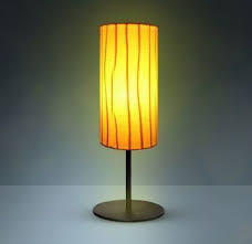 Sunshine Boulevard Plain Black Stand With Orange Pleated Shade Lamps Lights Interiordesign Homedecor Picoftheday Followfrid In 2020 Pleated Shade Lamp Home Decor