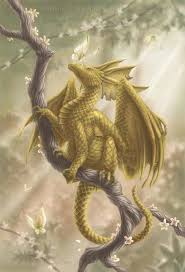 The Light Dragon Kyrri Vyennir Speaks With The Young Pixie Jyyvewini Seynntiis In A Garden On The Elven Island Allari Fantasy Dragon Dragon Pictures Dragon Art