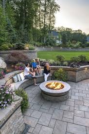 60 Small Paver Patio Ideas Pictures With Fire Pit Smallpaverpatio Paverpatioideas Small Patio Garden Design Patio Pavers Design Backyard Landscaping Designs