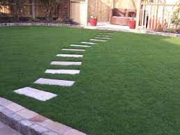 Landscaping Liverpool Garden Makeover Including New Lawn And Stepping Stone Path Lawns Steppingstone Landscape Stepping Stones Stone Pathway Stone Path