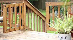 Stair building doesn't have to be a daunting task. Diy Gates For Deck Stairs Checking In With Chelsea