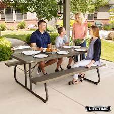 Maybe you would like to learn more about one of these? Lifetime 6ft 1 82m Classic Folding Picnic Table Costco Uk