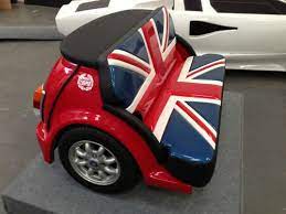 See your favorite crashing cars and car axles discounted & on sale. Custom Union Jack Mini Cooper Zeemax Classic Mini Sofa Cool Britannia Seat Couch Car Part Furniture Automotive Furniture Car Furniture