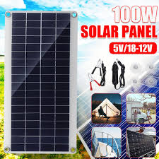 Most models run on a 12v circuit with varying outputs of perhaps 1.8w or 25w. Buy 100w Solar Panel Polysilicon Silicon Cell For Battery Cell Phone Chargers Cigarette Lighterdouble Usb Interface 12v 5v At Affordable Prices Free Shipping Real Reviews With Photos Joom