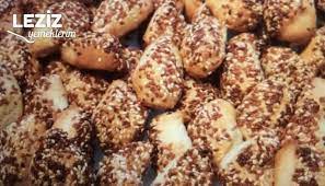 kavrulmus susamli tuzlu kurabiye leziz yemeklerim yemek tarifi yemek tarifleri kurabi ye leziz yemek
