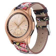 21 mm watch band strap genuine leather iwatch alligator crocodile wrist black us. Compatible With Galaxy Watch 3 41mm Bands Galaxy Watch Active2 44mm Band Galaxy Watch 42mm Band Leather 20mm Replacement Strap Band Compatible With Samsung Galaxy Watch 3 41mm Black Floral2 Pricepulse