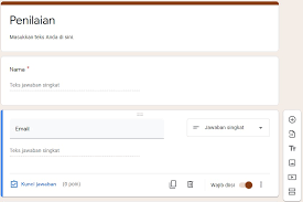 Contoh kop soal ujian madrasah guru ilmu sosial. Ujian Sekolah Online Menggunakan Google Formulir Sinau Thewe Com