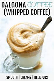 Dalgona Coffee How To Make Whipped Coffee