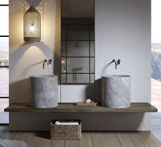 The tabletop basin is a very charming feature for a bathroom. Modern Bathroom Design Bycocoon Bycocoon