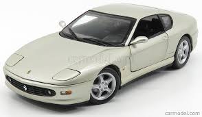 8 mpg city / 12 mpg hwy. Mattel Hot Wheels 23917 Scale 1 18 Ferrari 456m Gt 1992 Silver Gold Met