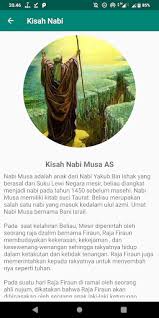 Kisah nabi musa'alaihissalam dan tukang sihir raja fir'aun. Updated Kisah Kisah Nabi Android App Download 2021