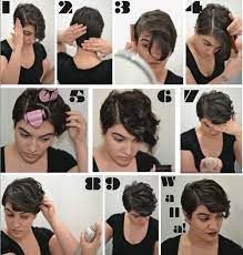 Nadiaaboulhosn Made A Step By Step How To Do My Hair Every Morning For Arrojo Check It Out Here Cheveux Courts Cheveux Coiffure Mariage Courts