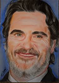 Here's a oil pastel drawing I did of La Michocana as a Guerrea.