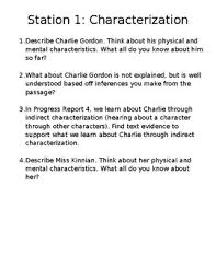 Maybe you would like to learn more about one of these? Flowers For Algernon Worksheets Teaching Resources Tpt