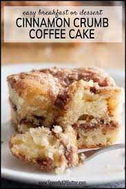 Cinnamon Crumb Coffee Cake Recipe Breakfast Coffee Cake Coffee Cake Recipes Crumb Coffee Cakes