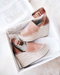 Not Wedges With Cork Or Twine Rope I Think This Cheapens The Kind Of Outfits We Ll Have On And Is More For A Country Bar Shoes Crazy Shoes Espadrilles Wedges