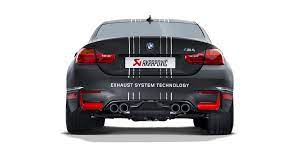 Bmw M4 F82 F83 2019 Slip On Line Titanium Akrapovic Car Exhaust