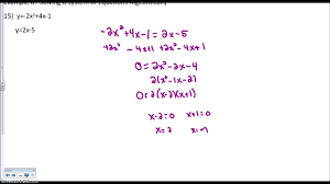 Spreadsheet for calculating slopes at points on quadratic functions from from linear to quadratic worksheet 180 , source:trampleasure.net. Quadratic Linear Systems Geogebra