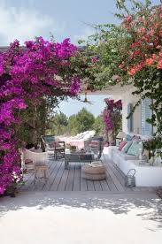 Buganvillea Ibiza Style Patio And Chill Out Area Backyard Outdoor Gardens Garden Landscape Design