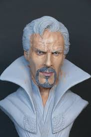 Doctor Strange • Sculpted by Caleb Nefzen @caleb_nefzen . . ,  #doctorstrange #doctorstrangeinthemultiverseofmadness #drstrange  #doctorstrangemultiverseofmadness #doctorstrange2 #statuecollectors  #stephenstrange #statuecollector #digitalart #marvel #mcu ...