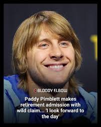 Pimblett is looking forward to getting fat.