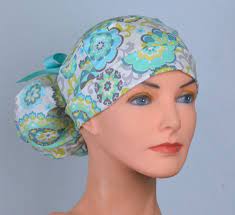 Womens Perfect Fit Ponytail Surgical Scrub Hat Cap Serenity Etsy Scrub Hat Patterns Ponytail Scrub Hat Ponytail Scrub Hat Patterns