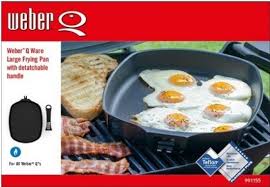 Weber Q Ware Frying Pan Large Bbq Accessories Heatworks