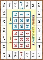 Hier findest du arbeitsblätter zum ausdrucken. Bingo Spiel In Der Grundschule Einmaleins 1x1 Mathe Klasse 2 Grundschulmaterial De