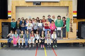 Students showcase their Anishinaabemowin talents at Wikwemikong public  speaking event