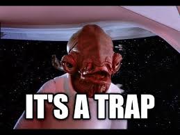 Star Wars Return Of The Jedi It S A Trap Youtube