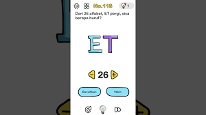 Kunci jawaban brain out level 26 : Brain Out Level 118 Dari 26 Alfabet Et Pergi Sisa Berapa Huruf Youtube