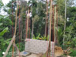 Beton dapat diproduksi dengan tangan dan mesin. Cara Memasang Dinding Batako Unrang