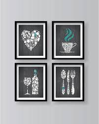 Gray Kitchen Decor Gray Kitchen Wall Art Gray White Kitchen Etsy Kitchen Decor Grey Grey Kitchen Walls Kitchen Decor Themes