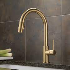 Delta® voiceiq™ technology pairs with your connected home device to give you exactly the amount of water you need with features like metered 9159 Cz Dst Bl Dst Ar Dst Delta Trinsic Pull Down Single Handle Kitchen Reviews Wayfair