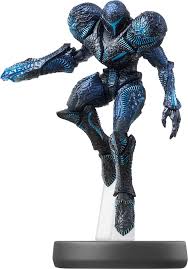 Dark samus is on the left hand side (towards center of screen). Nintendo Amiibo Figure Dark Samus Super Smash Bros Series Nvlcaacx Best Buy