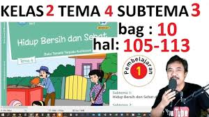 Check spelling or type a new query. Tema 4 Kelas 2 Subtema 2 Halaman 88 104 Hidup Bersih Dan Sehat Pembelajaran 5 6 Bagian 9 R Youtube