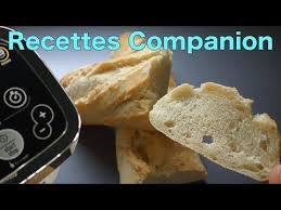 Des Baguettes Moelleuses Et Tres Faciles A Realiser Avec Le Robot Companion Avec Une Mie Legere Et Bien Plus Aeree Que Les Baguettes En 1 Heure Avoir Un Peu De