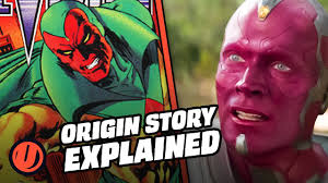 Vision S Comic Book Origins Explained Wandavision Youtube