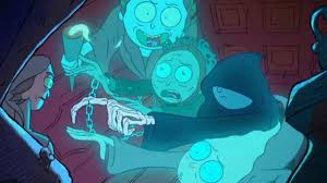 Джастин ройланд, крис парнелл, спенсер грэммер и др. Rick Ain T Afraid Of No Ghosts In New Rick And Morty Holiday Promo