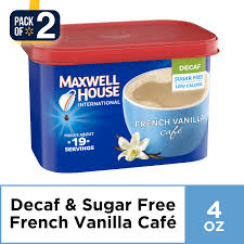 Full of unique, historic charm, it is a venue built for making memories. Buy Maxwell House International Decaf Sugar Free French Vanilla Cafe Instant Coffee 4 Oz Canister Online In Kuwait 215107530