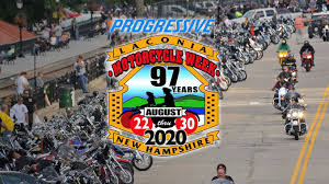 97th Progressive Laconia Motorcycle Week Rescheduled For August 22 30 Motor Sports Newswire