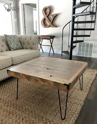 For this table, we're using a slab of black walnut from a local architectural salvage. 14 Diy Coffee Table Ideas Easy Ways To Build A Coffee Table Apartment Therapy