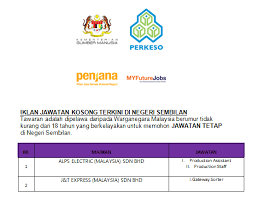 Jawatan kosong 2021 di pejabat setiausaha kerajaan negeri johor | permohonan adalah dipelawa daripada warganegara malaysia yang berkelayaka. Iklan Jawatan Kosong Terkini Di Negeri Sembilan Iklan Kekosongan Jawatan Kerajaan Swasta