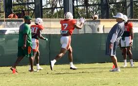 what does miami hurricanes depth chart look like through