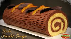 Recette De Buche De Noel Chocolat Orange Youtube