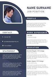 Resumes are like fingerprints because no two are alike. Creative Resume Template For Job Application Cv Design Presentation Graphics Presentation Powerpoint Example Slide Templates